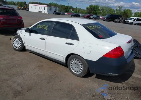 2007 Honda Accord 2.4 Vp from USA, damaged, VIN 1HGCM55137A132319